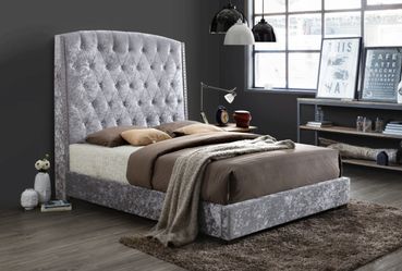 ✨ MANSION-STYLE BLING BED FRAME ✨ Luxury • Glam • Head-Turning Style