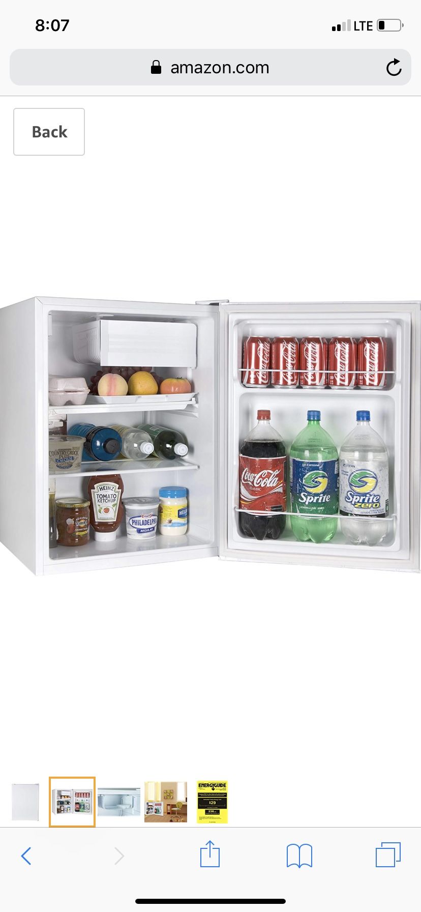 Heier mini-fridge