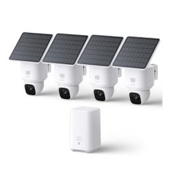 eufy Security SoloCam E30, 4-Cam Kit,