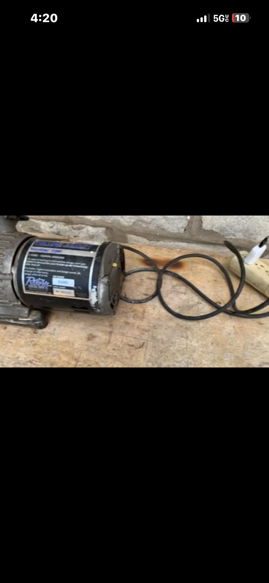 Yellow Jacket SuperVac Pump