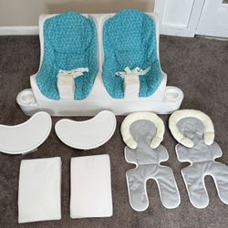 Twin Table for Two with ALL Accessories!