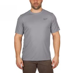 Milwaukee Men's WORKSKIN Performance T-Shirt – Gray, Medium