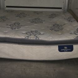 Used King-Sized Serta Mattress 