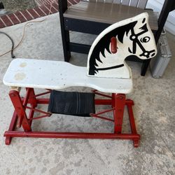 Vintage Rocking Horse