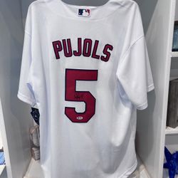 Albert Pujols Signed Jersey With Coa