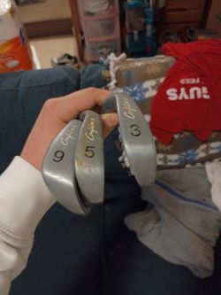 3 Confidence Golf Clubs 