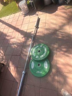 OLYMPIC BAR AND BUMPER WEIGHTS