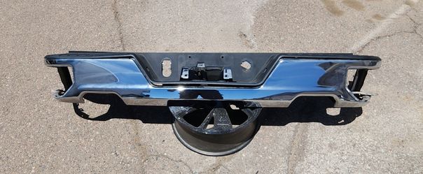 Chevrolet Chevy Silverado 1500 Rear Bumper Exhaust Cut Out 2019 2020 2021 2022 2023 2024 2025 2026 Part $300