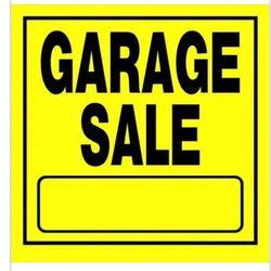 Garage sale 4/19   7am-10am