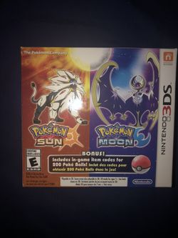 Pokémon Sun and Moon Double Pack