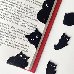 6pc Set Cat 🐈‍⬛ Bookmark! $5