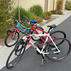 3 Bicycles- Great Condition