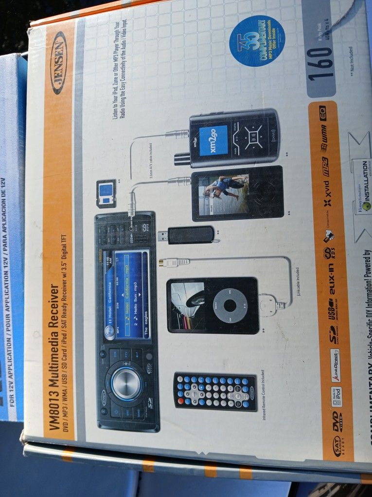 Jensen Brand New Cd Dvd USB Aux 2.5 Screen Nice Unit $100firm Price Pickup Only Serious Buyers Please