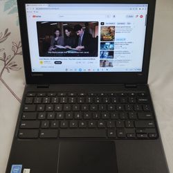 11.6"inch Intel Celeron Lenovo Chromebook Laptop, 4GB RAM, 32GB eMMC, Type C, Micro SD Card Reader. Chrome OS.