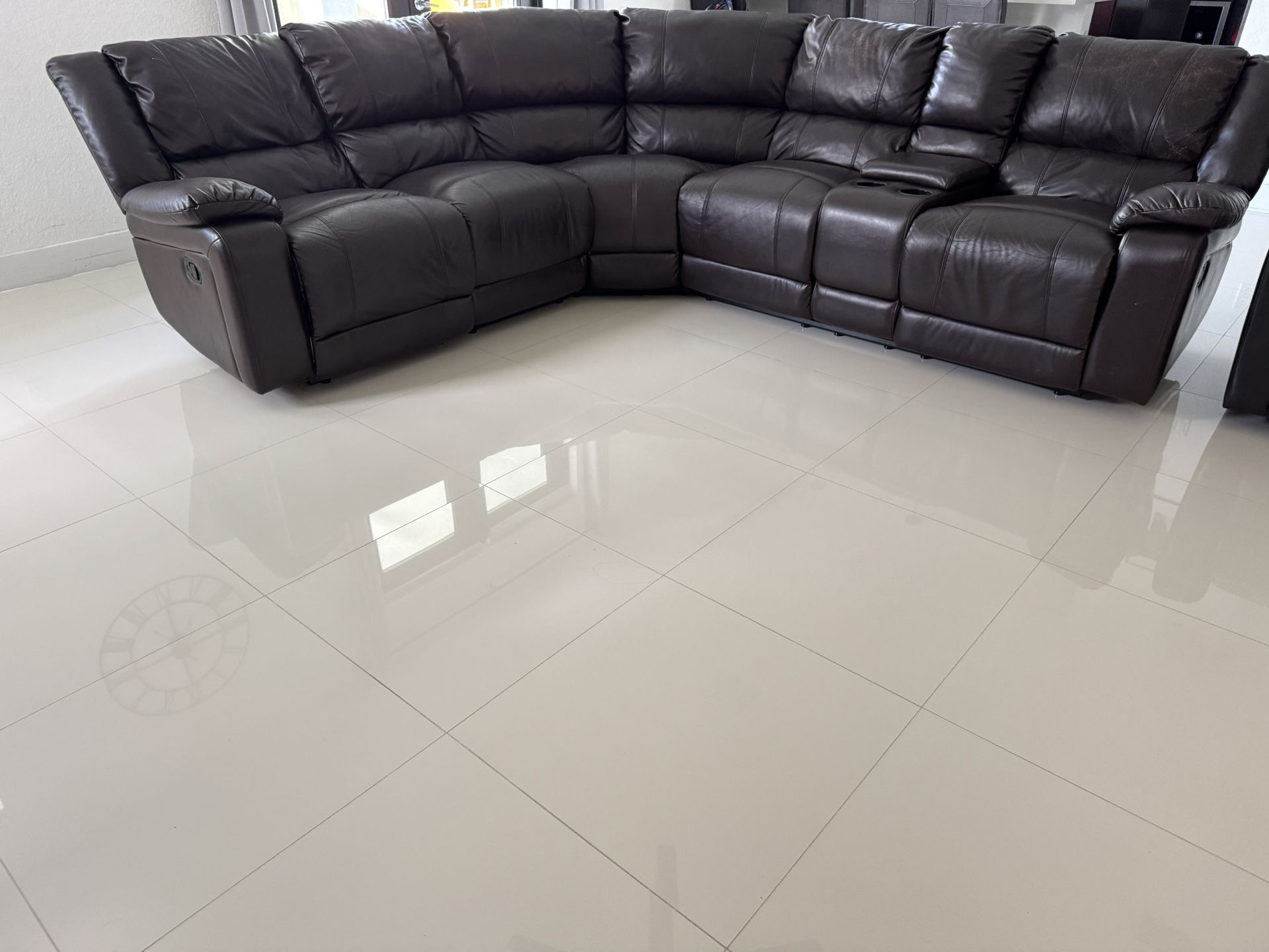 Manual Recliner Sectional