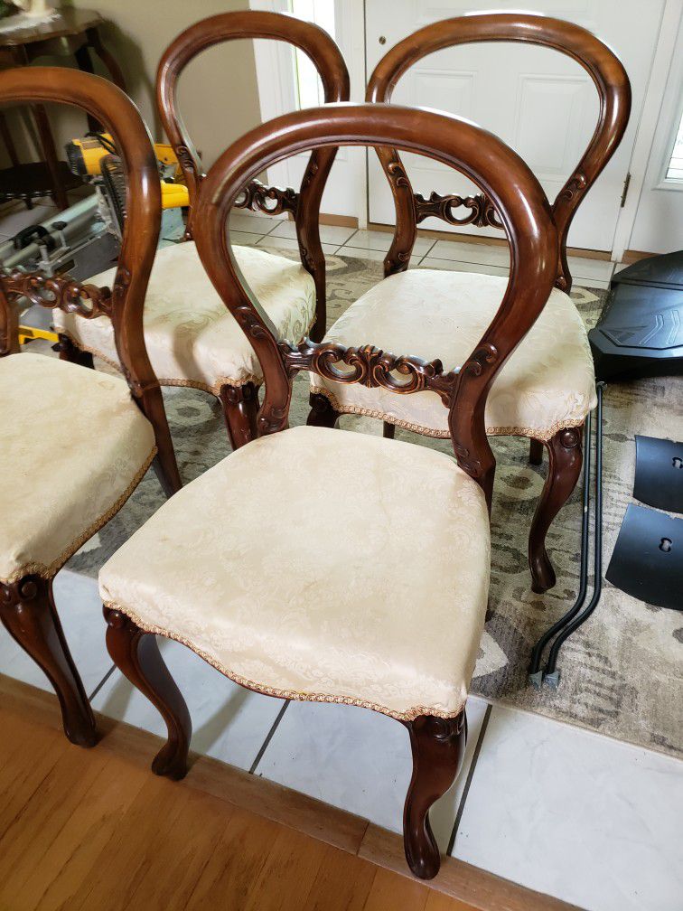 Set Of Old Chairs