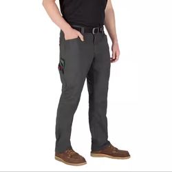 Milwaukee Men's 34 in. x 32 in. Gray Cotton/Polyester Work Pants with 7 Pockets  #MIL-162