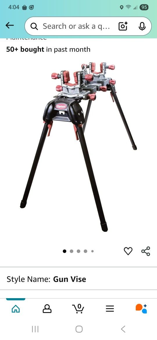 Tipton Gun Vise With Stand