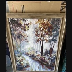 Fall Large Framed Art
