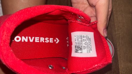 Red Converse