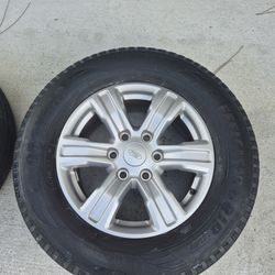 17" Alloy Rims And Tires