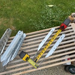 Strong Galvanized Ties 5 Pc For $20