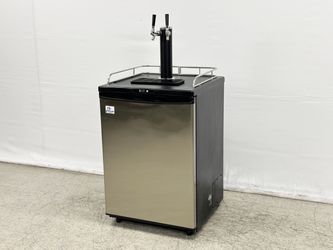 NSF 2 tap Kegerator Refrigerated Beer dispenser BF163