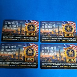 2025 NOVELTY NYPD NYC DEA DETECTIVE ENDOWMENT ASSOCIATION COURTESY CARD (4)