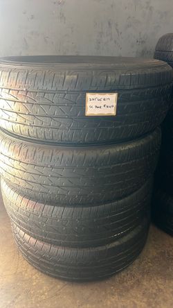 🛞SET OF 4 USED TIRES🛞 225/65/17 FIRESTONE