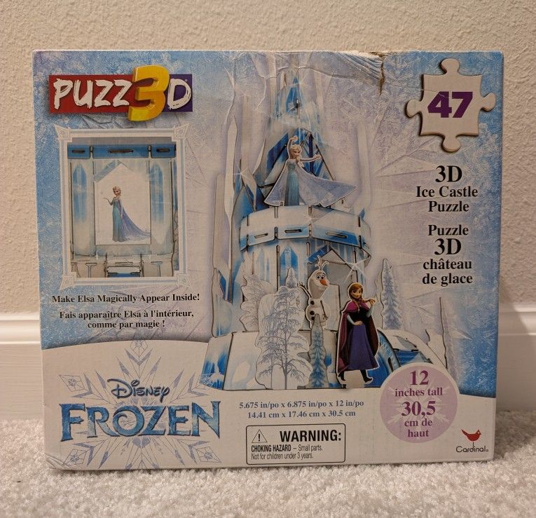Disney Frozen 3D Ice Castle Puzzle