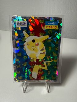 Pokemon Topsun Japanese Cracked Ice Prism Pikachu #025 Nintendo  TCG
