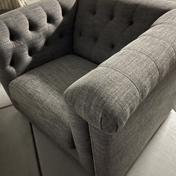 Sleeper Sofa, Chair And Ottoman 