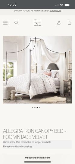Canopy Bed RH