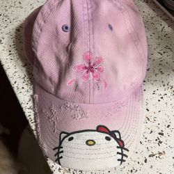 Custom Hello Kitty Adjustable Hat