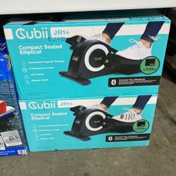 Compact Seated Elliptical New In Box Cubii