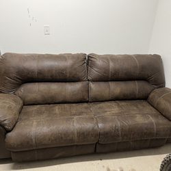 Large Two Seat Reclining Sofa