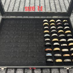 Men’s rings - size 14 - $10 each ring