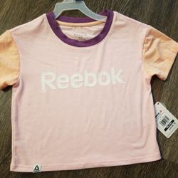 Reebok Girls T Shirt Size 4-5