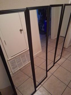 Full-Length wall mirrors