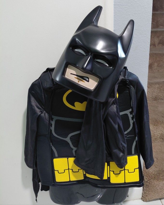 Lego Batman  Halloween Costume Size 4-6