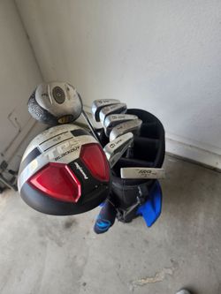 Complete Beginner Golf Club Set with Top Flite Stand Bag – Right Handed
