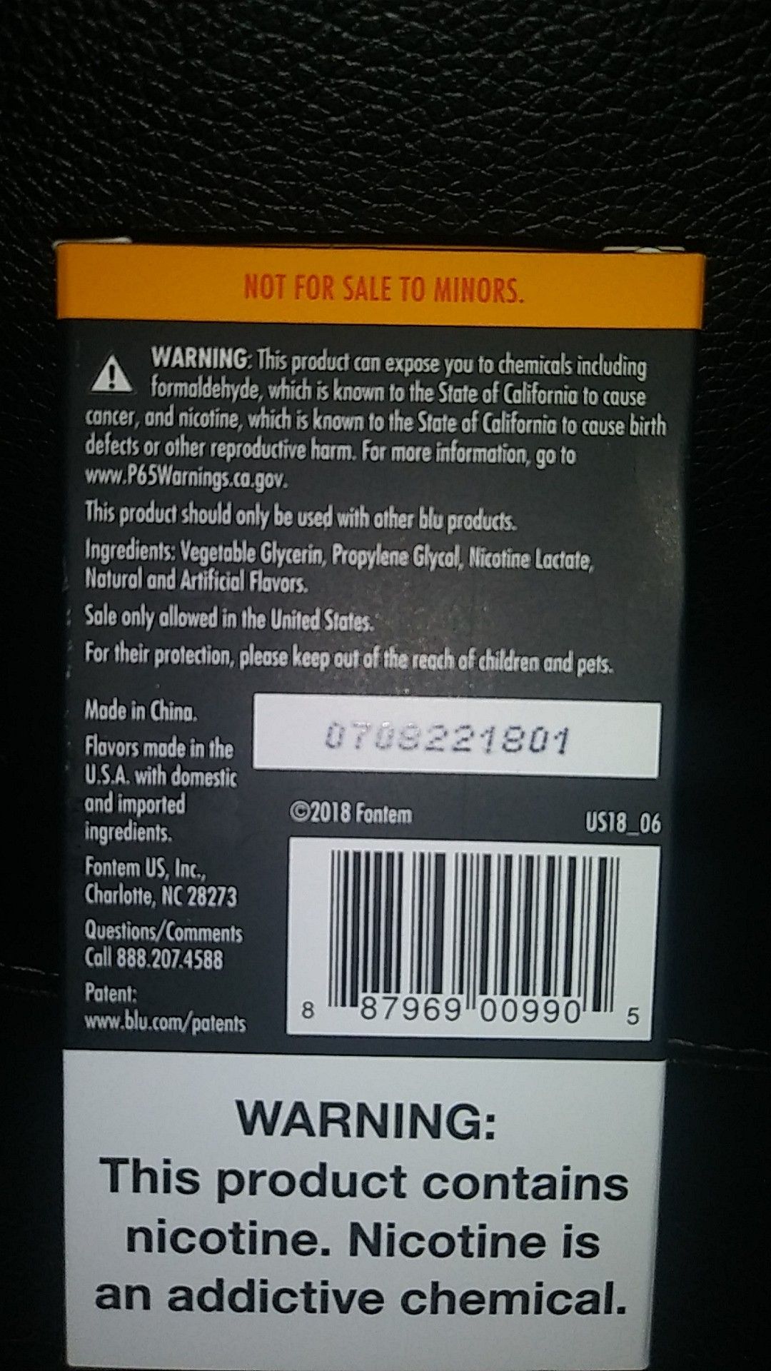 My Blu Neon Dream Liquid Pods 2.5%(2x1.5ml)