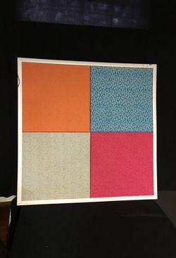 Large bulletin board