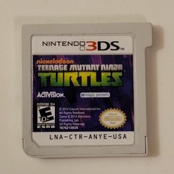 Nintendo 3DS Nickelodeon Teenage Mutant Ninja Turtles