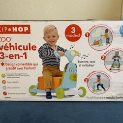 3 In 1 Ride-On Scooter And Wagon