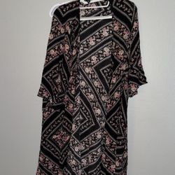 Torrid flower cardigan 
