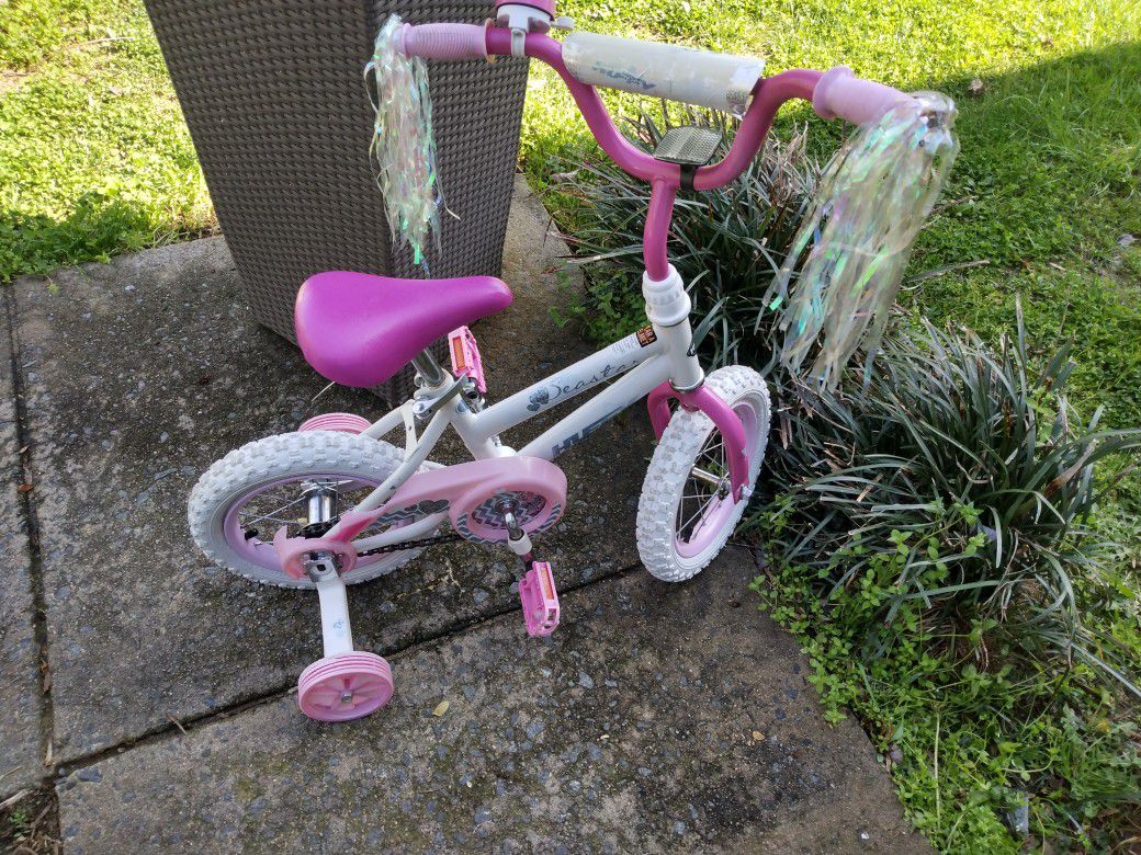 12 And A Half Inch Kids Bike With Training Wheels