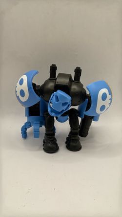 Vlad And Niki Superhero Surprise Figure Blue Mech Robot w/ Skulls by ZURU