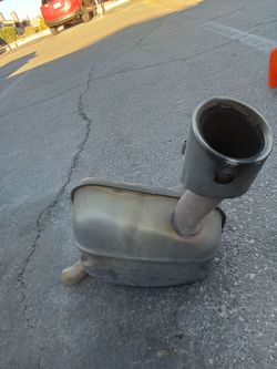 Muffler 2022 Honda Civic sports muffler  silver