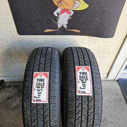 205/60/16 Firestone Tires (2)